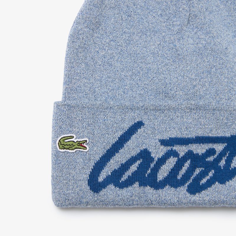 Шапка Lacoste унисекс из хлопка 2