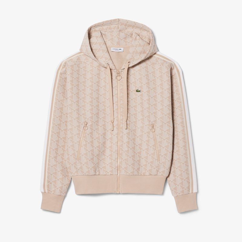 Женская жаккардовая толстовка Lacoste 4