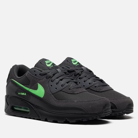 Мужские кроссовки Nike Air Max 90, цвет чёрный