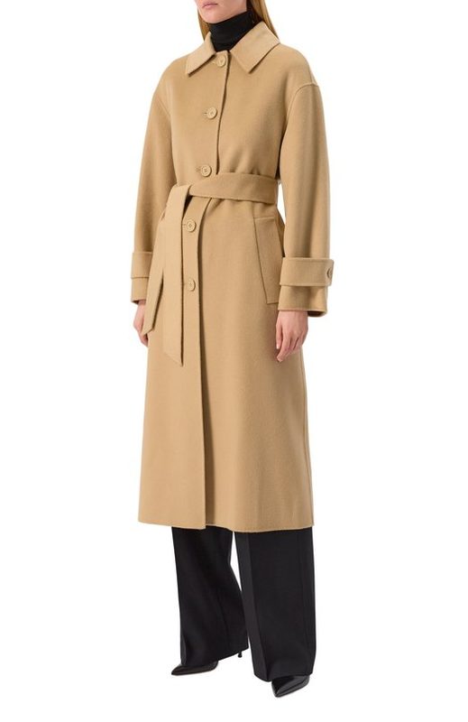 Пальто из шерсти и кашемира Max Mara Studio 3