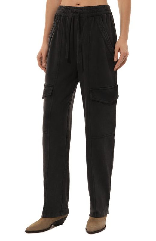 Хлопковые брюки-карго Isabel Marant Etoile 3
