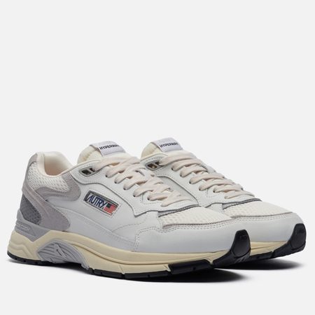 Мужские кроссовки Autry Hyperway Low Soft Leather/Suede Mesh, цвет серый