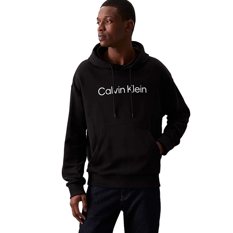Cotton Terry Logo Hoodie