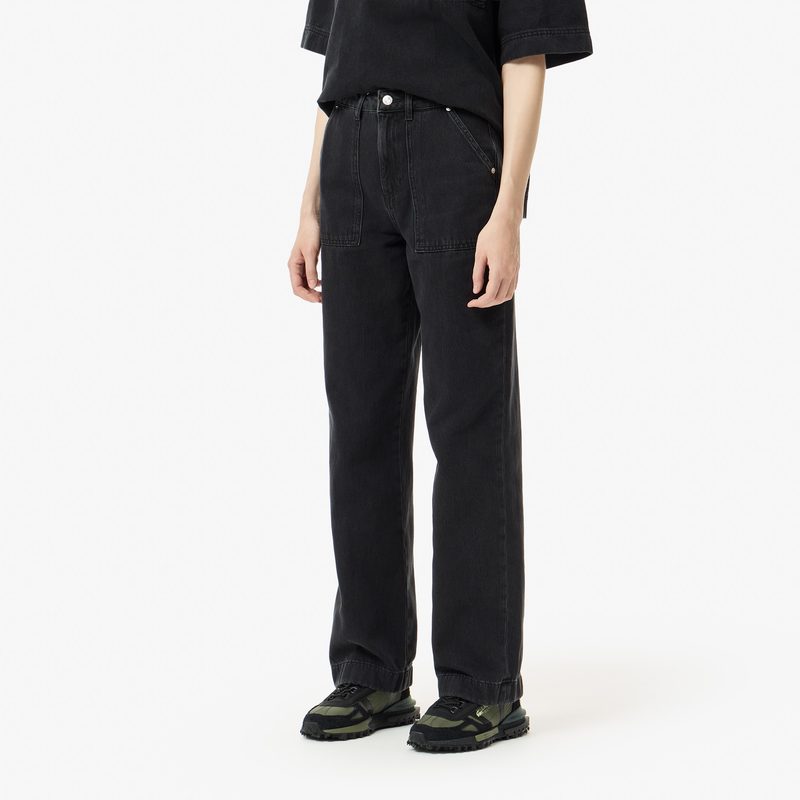Женские прямые джинсы Lacoste 3