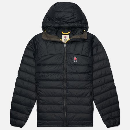 Мужской пуховик Fjallraven Expedition Pack Down Hoodie, цвет чёрный