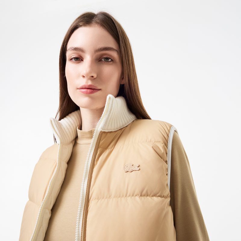 Женский утепленный двусторонний жилет Lacoste 5