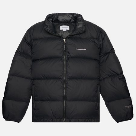 Мужской пуховик thisisneverthat Pertex T Down Embroidered, цвет чёрный