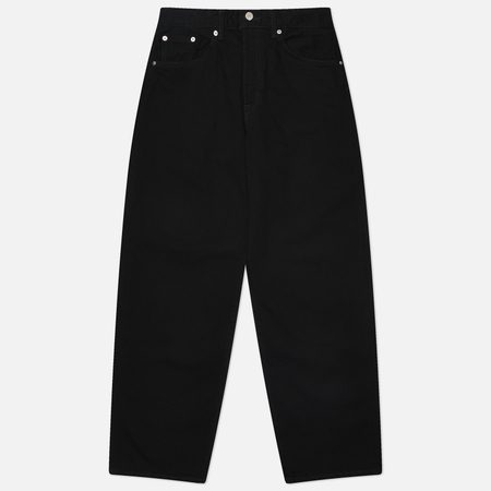 Мужские джинсы Edwin Wide Kaihara Right Hand Black Denim 13 Oz, цвет чёрный
