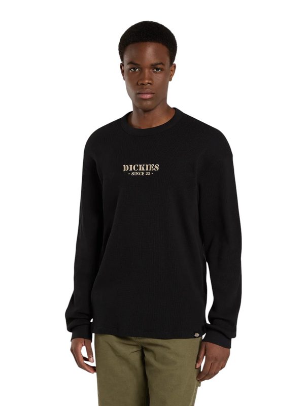 WAFFLE TEE LS