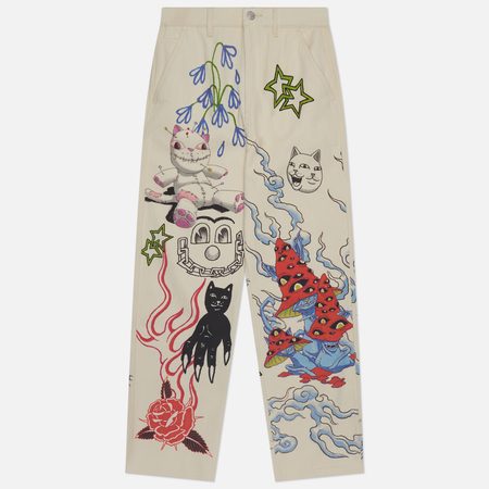 Мужские брюки RIPNDIP Travis, цвет бежевый