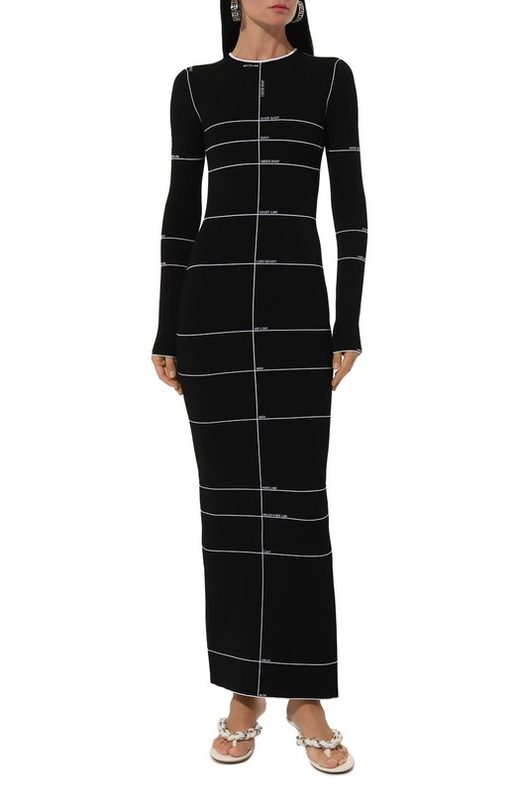 Платье из вискозы VETEMENTS 3
