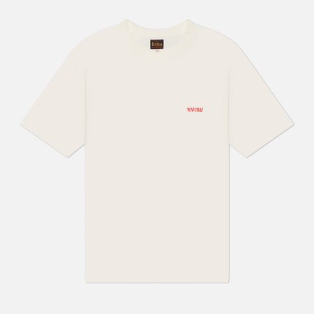 Мужская футболка Evisu Vintage 1991 Barcode, цвет белый