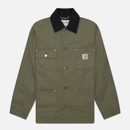 Мужская куртка ветровка Carhartt WIP OG Chore Coat, цвет оливковый
