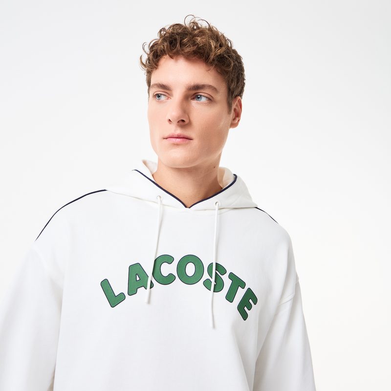 Мужская хлопковая толстовка Lacoste с капюшоном 3