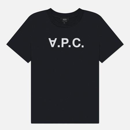 Мужская футболка A.P.C. Standard Grand V.P.C. GOTS, цвет синий