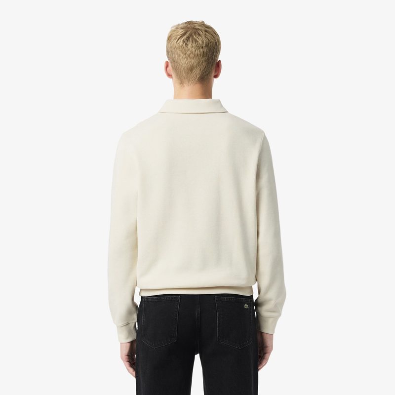 Мужская толстовка Lacoste с воротником-поло из хлопка 2