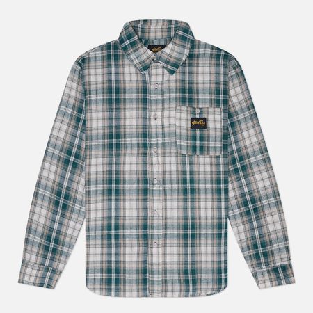 Мужская рубашка Stan Ray Flannel AW25, цвет зелёный