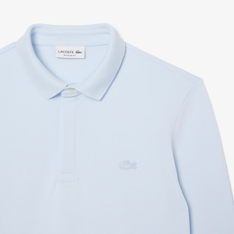 Мужское поло Lacoste с длинными рукавами 5