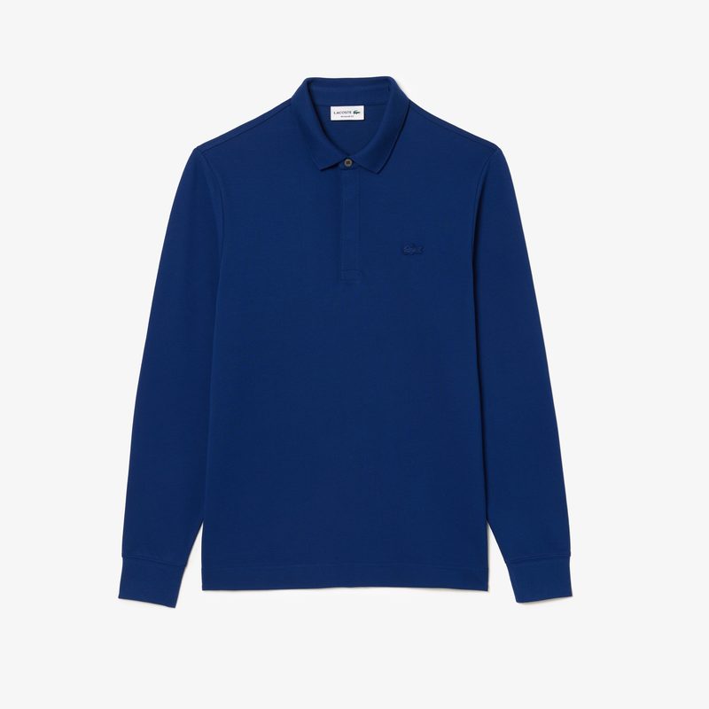 Мужское поло Lacoste с длинными рукавами 5