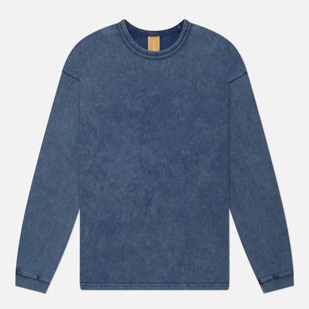 Мужской лонгслив FrizmWORKS OG Vintage Dyeing, цвет синий