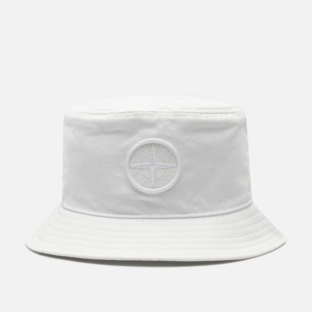 Панама Stone Island Cotton Reps Compass, цвет белый