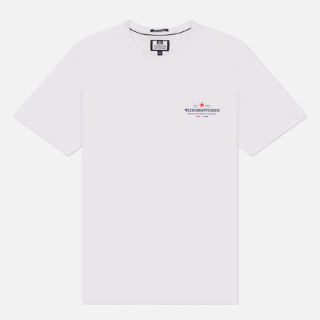 Мужская футболка Weekend Offender Bergamo, цвет белый