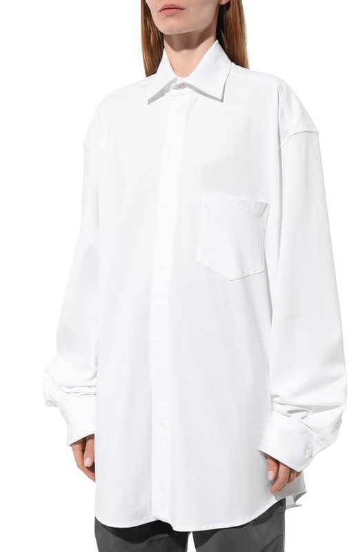 Хлопковая рубашка VETEMENTS 3