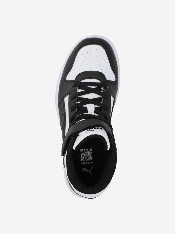Кеды детские PUMA Rebound Slam Mid Ac+ Ps, Белый 5