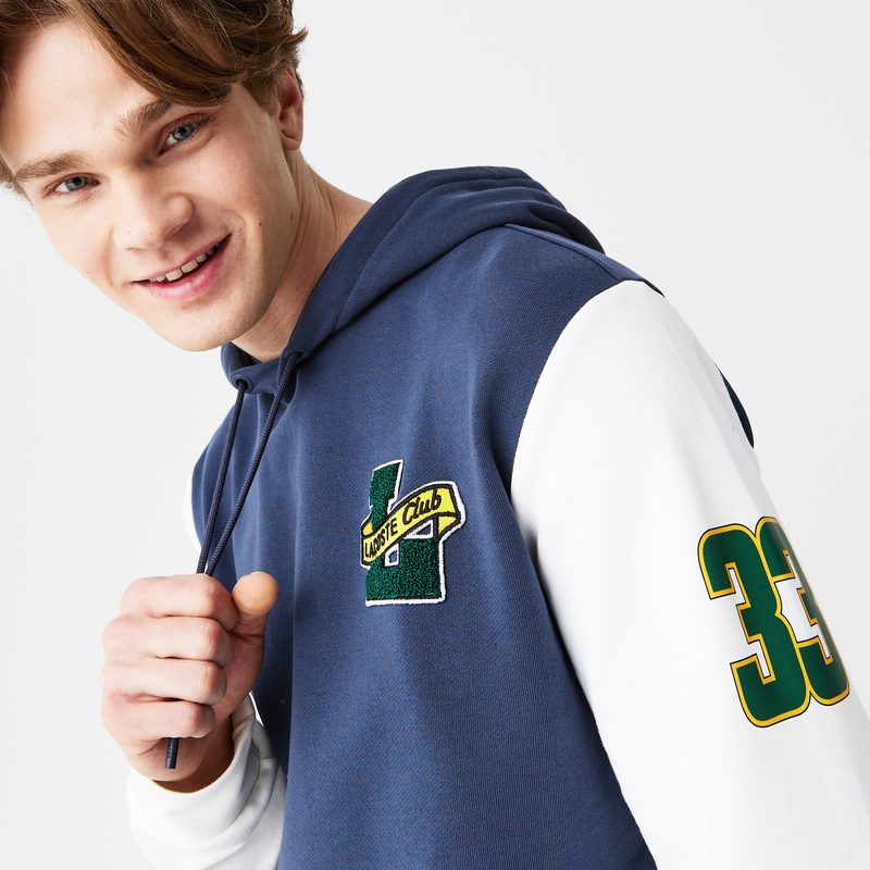 Мужская толстовка - худи Lacoste стандартного кроя 4