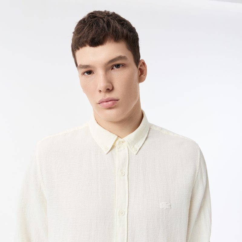 Мужская хлопковая рубашка Lacoste 3