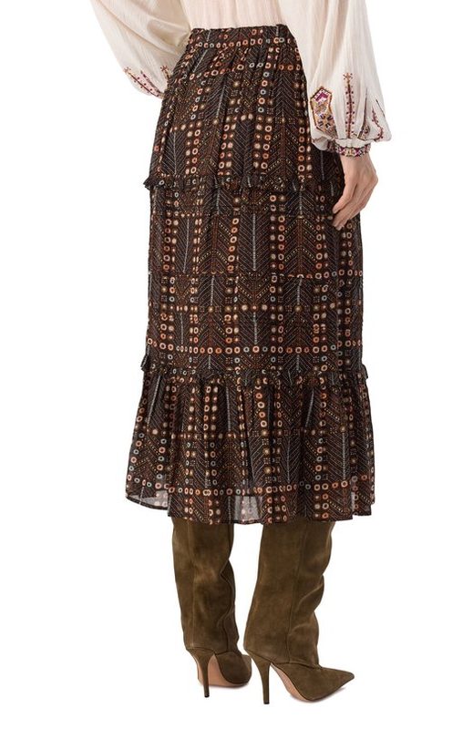 Хлопковая юбка Isabel Marant Etoile 4