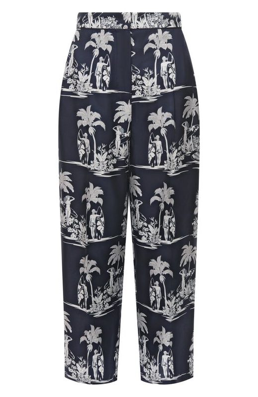 Шелковые брюки Max Mara Studio