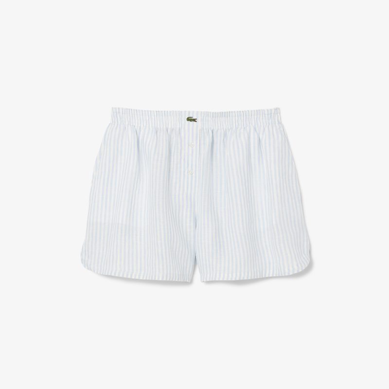 Женские шорты Lacoste из льна 5