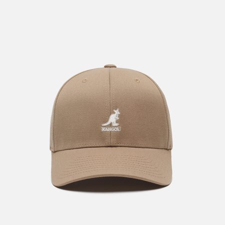 Кепка Kangol Wool Flexfit Baseball, цвет оливковый