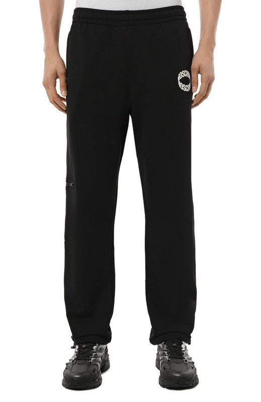 Хлопковые брюки Moschino 3