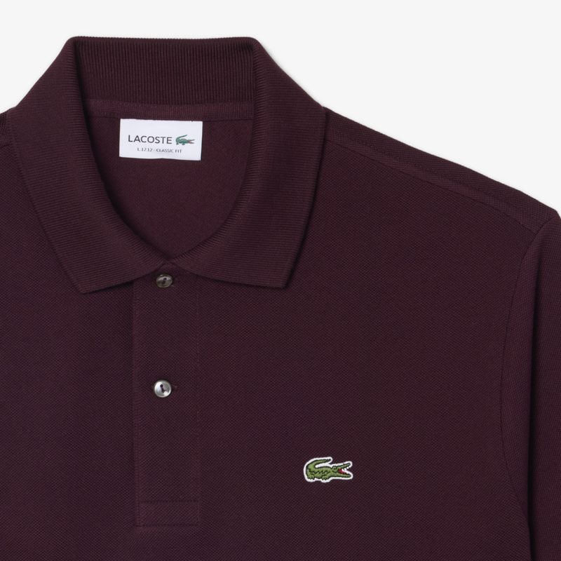 Легендарная мужская рубашка-поло Lacoste L.12.12 классического кроя 5