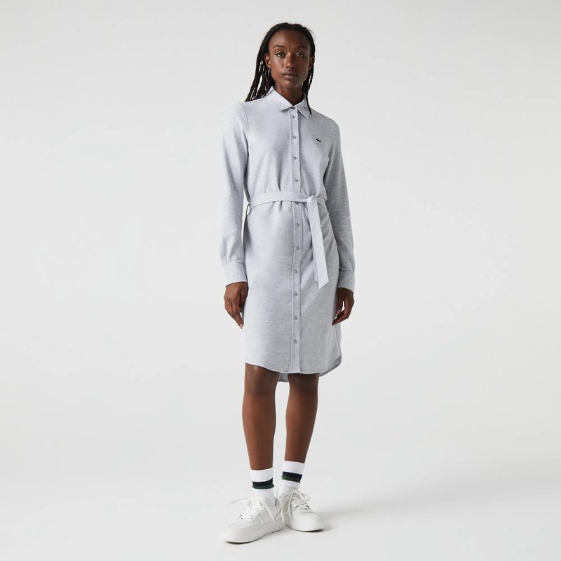 Женское хлопковое платье Lacoste