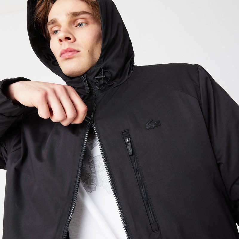 Мужская куртка-ветровка Lacoste с капюшоном 4