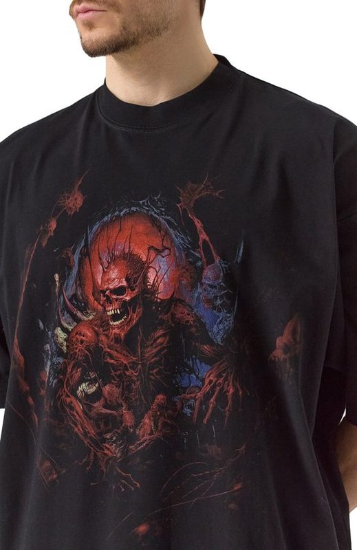 Хлопковая футболка VETEMENTS 5