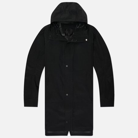 Мужская куртка парка maharishi Waterproof Tech Long, цвет чёрный