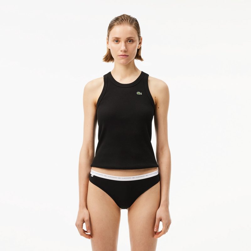 Женские трусы Lacoste из эластичного хлопка (3шт.) 4