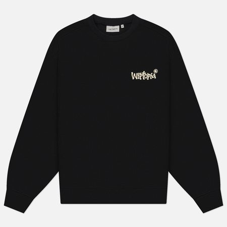 Мужская толстовка Carhartt WIP Wiptopia, цвет чёрный