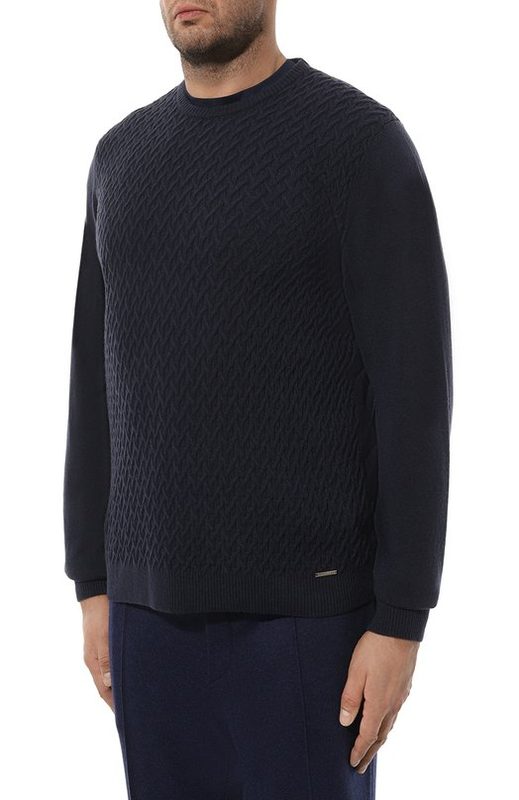 Джемпер из шерсти и кашемира Il Borgo Cashmere 3