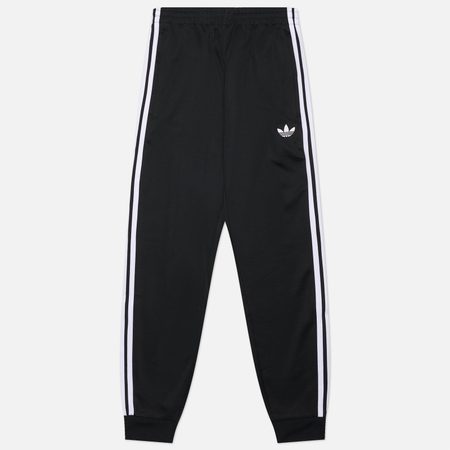 Мужские брюки adidas Originals SST Track, цвет чёрный
