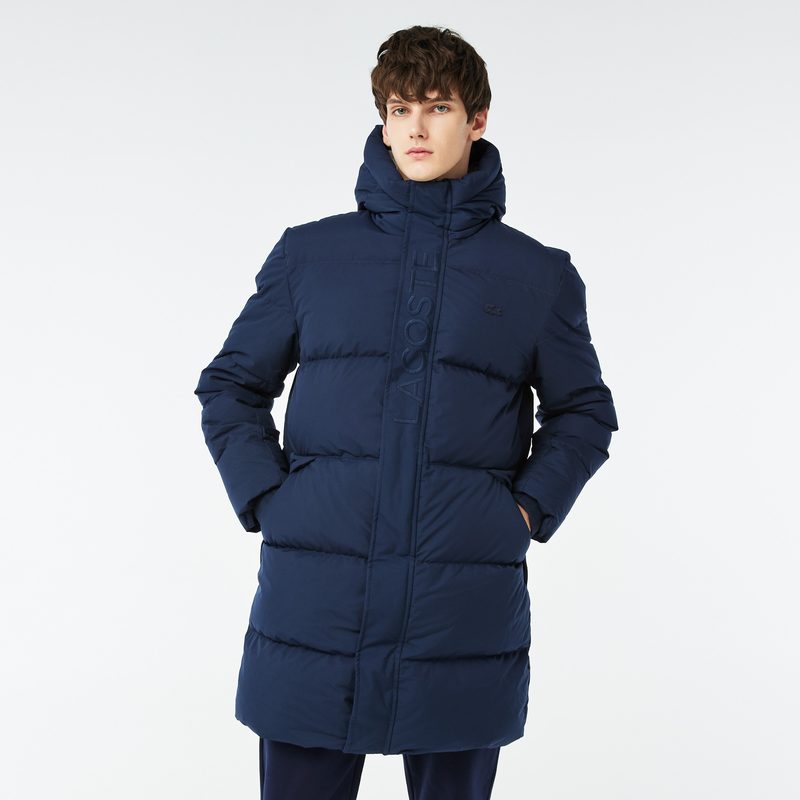 Мужская утеплённая куртка Lacoste с капюшоном 3