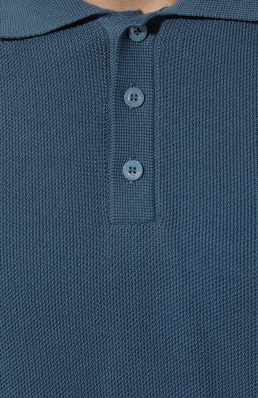 Хлопковое поло Il Borgo Cashmere 5