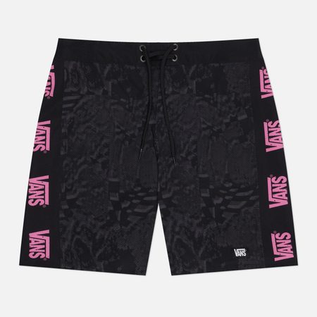 Мужские шорты Vans Daily All Over Print Sideline, цвет чёрный