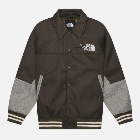 Мужская демисезонная куртка The North Face Varsity Down, цвет оливковый
