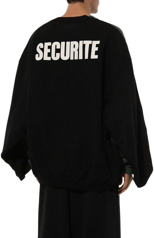 Хлопковый свитшот VETEMENTS 4