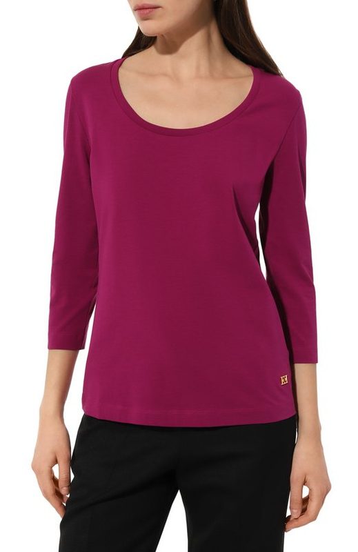Хлопковый лонгслив Escada Sport 3